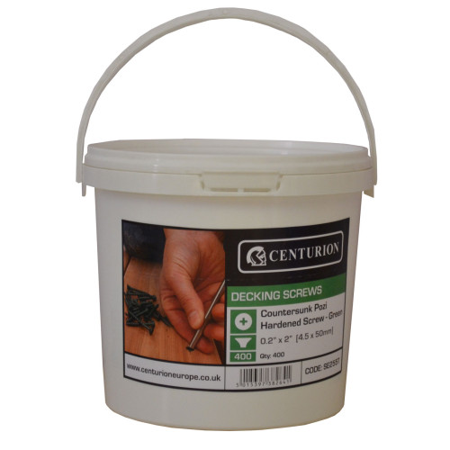 50mm x 4.5mm Timber Decking Screws (Tub of 400) (Made to Order)