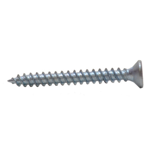 1" x 4 ZP Cross Recessed Hardened Twin Thread Woodscrews with Countersunk Head (200)