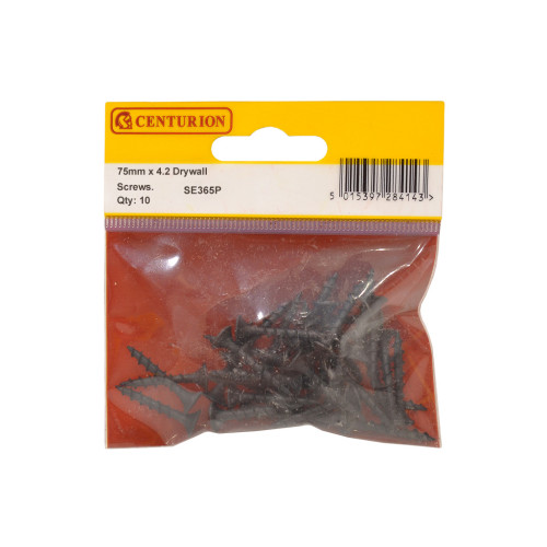 75mm x 4.2mm Drywall Screws (Pack of 10)
