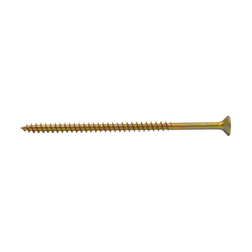5mm x 100mm ZYP Multi Purpose Single Thread Countersunk Pozi Screws (100)