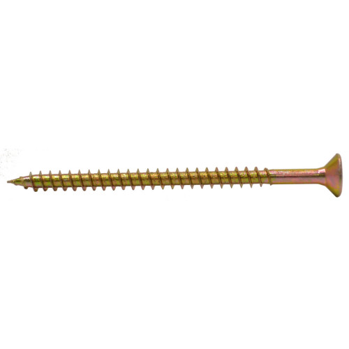 6mm x 90mm ZYP Multi Purpose Single Thread Countersunk Pozi Screws (100)