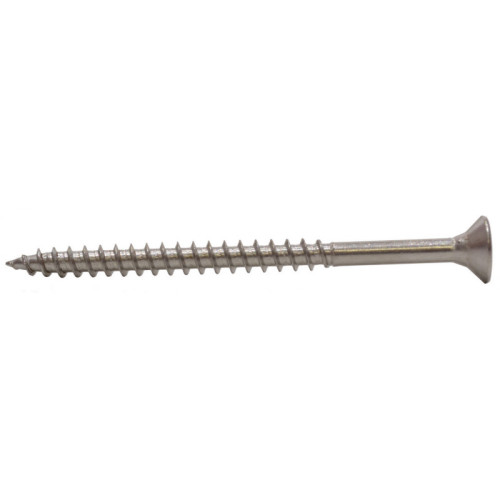 5mm x 100mm Pozi CSK Stainless Steel Multi Pupose Screws (100)