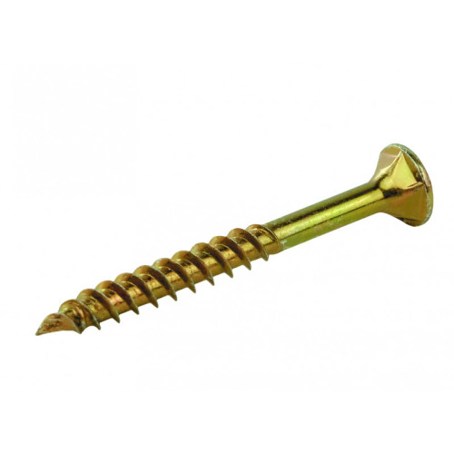 Torx Woodscrews, 4 x 40mm, Zinc Yellow Passivated
