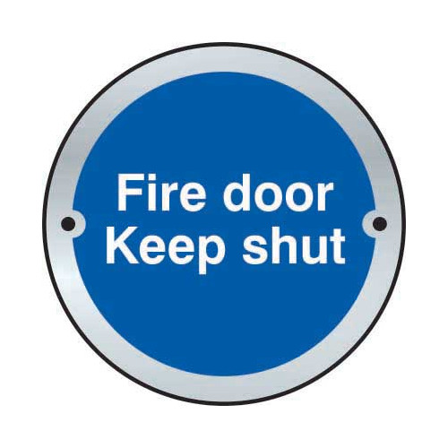 Fire Door Keep Shut' Fire Door Disc