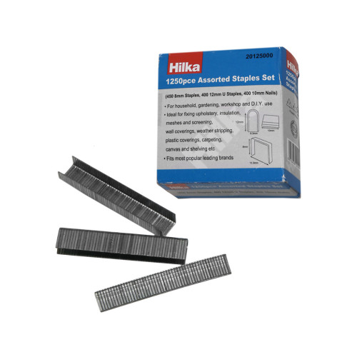 Hilka 1250 Assorted Staples