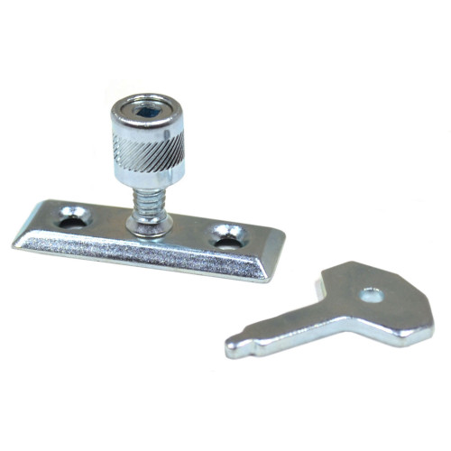 Steel Window Stay Locks, Zinc Plated, 48mm x 28mm