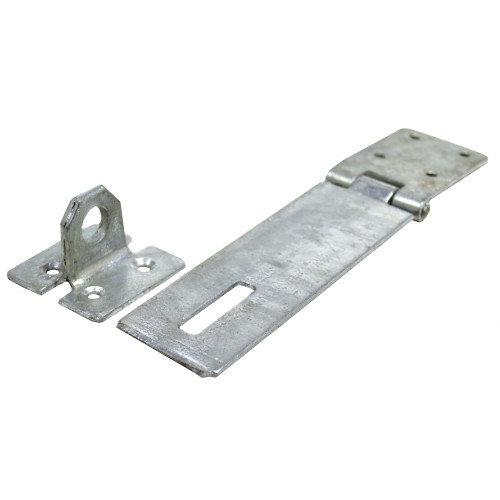 Safety Hasp and Staples, Zinc Plated, 115mm