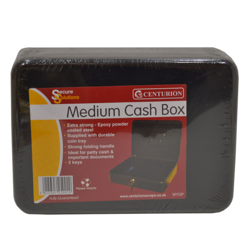 Cash Boxes, Medium, 250mm x 90mm x 235mm