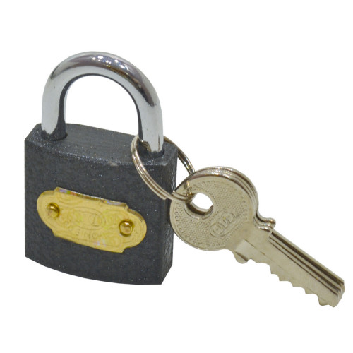 32mm Iron Tri-Circle Padlock