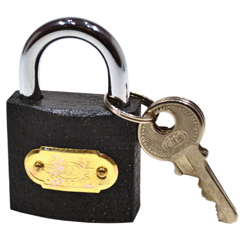 38mm Iron Tri-Circle Padlock