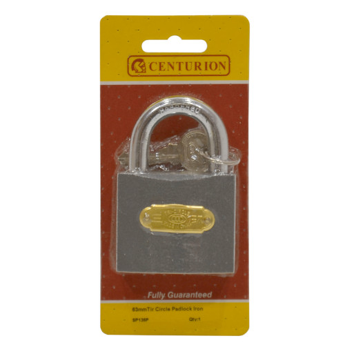63mm Iron Tri-Circle Padlock