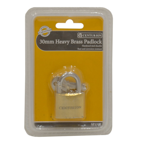 Heavy Duty Brass Padlock, 30mm