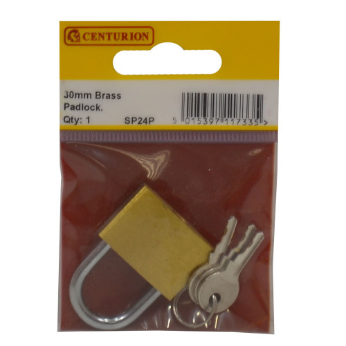 Brass Padlocks, 30mm