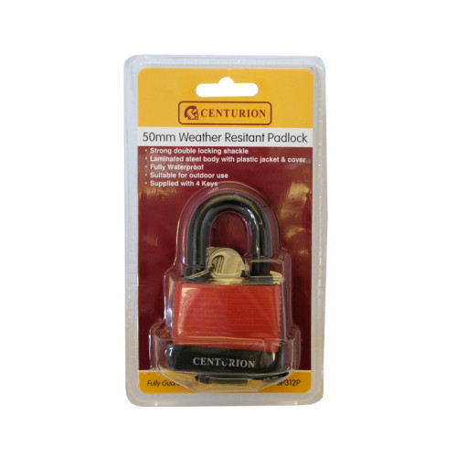 Weather Resistant Padlock, 50mm