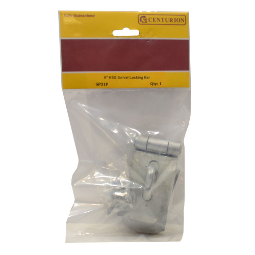 Heavy Swivel Locking Bars, Galvanised, 200mm