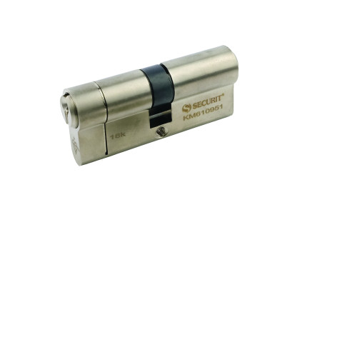 Anti-Snap & Bump Euro Profile Cylinders, Nickel Plated, 70mm