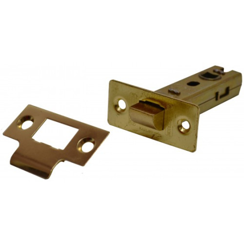 Heavy Duty Tubular Latches, Brassed, 63mm