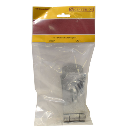 Heavy Swivel Locking Bars, Galvanised, 250mm