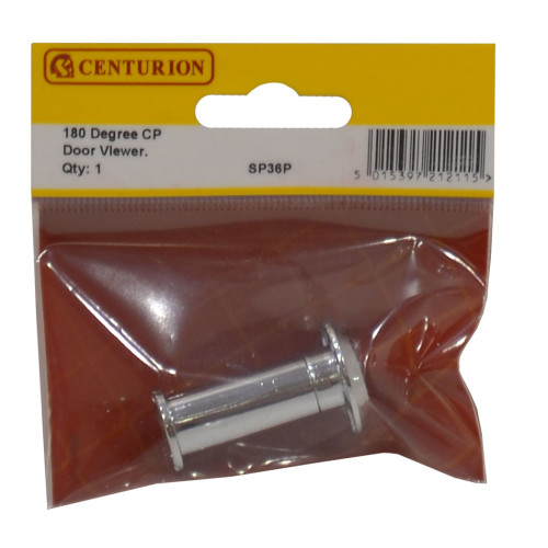 Door Viewers, Chromed, 180 Degrees