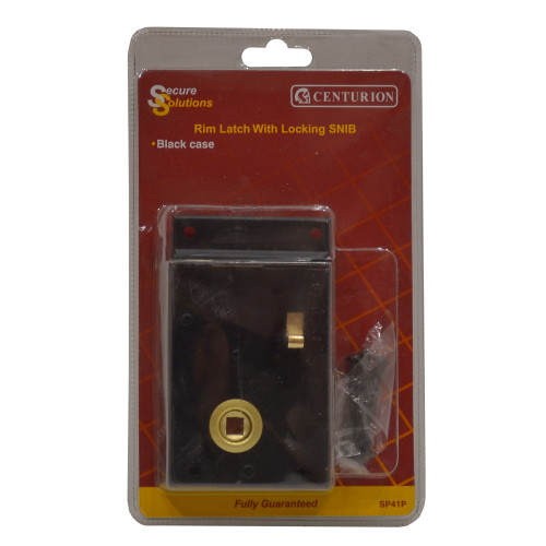 Rim Latches, Black, 105mm x 80mm