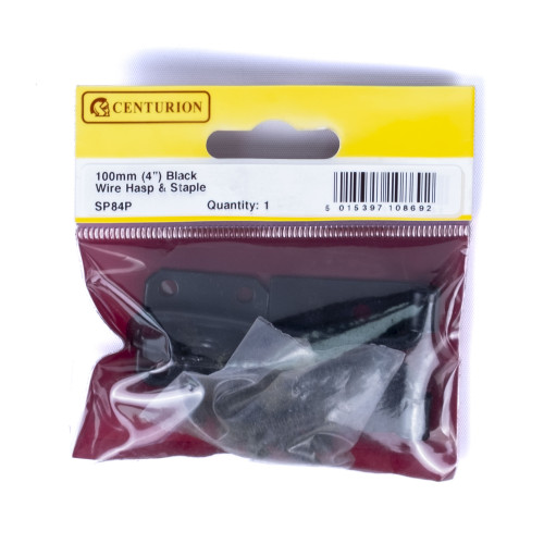 100mm (4") EXB Wire Hasp & Staple