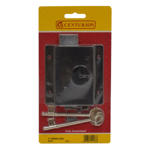 Press Locks, Black, 100mm