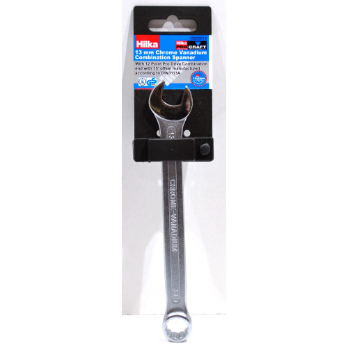 Hilka CV Comb Spanner, 13mm