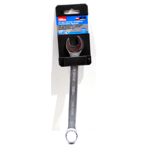 Hilka CV Comb Spanner, 16mm