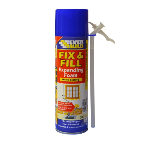 Everbuild Fix and Fill Expanding Foam (500ml)