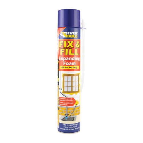 Everbuild Fix and Fill Expanding Foam (750ml)