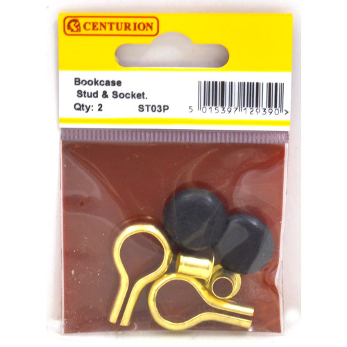 EB Bookcase Studs & Sockets (Pack of 2)