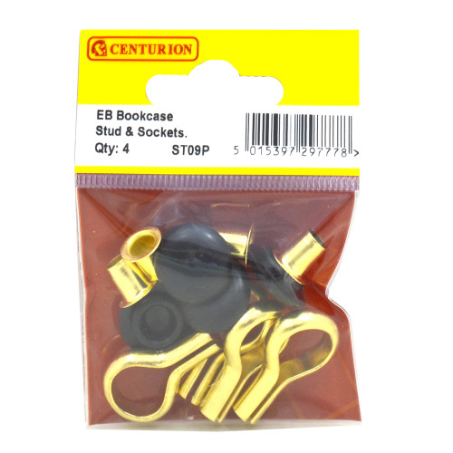 EB Bookcase Studs & Sockets (Pack of 4)