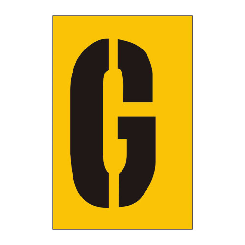 50mm Stencil, Character 'G'