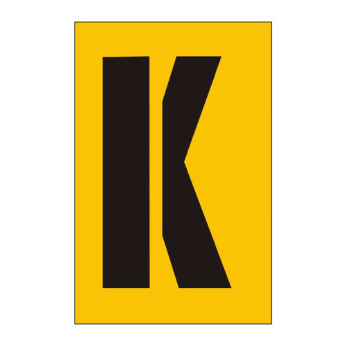 50mm Stencil, Character 'K'