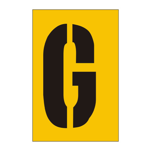 75mm Stencil, Character 'G'