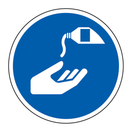 'Use Hand Sanitiser' Floor Graphic (200mm dia.)