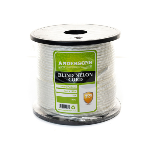 Nylon Blind Cord, 4mm x 100m (14H)