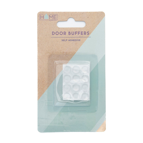 Self Adhesive Door Buffers (12 PK) - 10mm Diameter