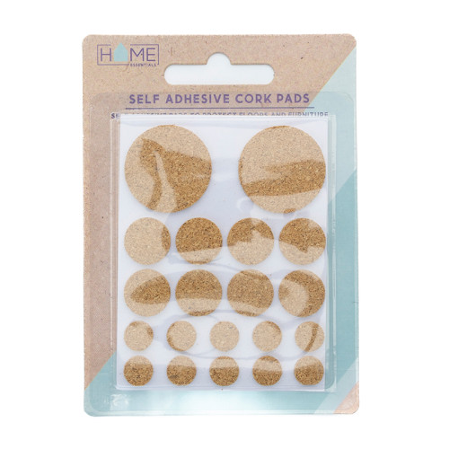 Self Adhesive Assorted Cork Pads (Pack of 20)