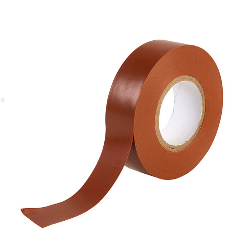 19mm x 33m Brown PVC Tape