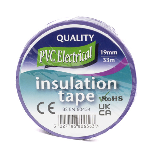PVC Purple Tape, 19mm x 33m