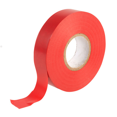 19mm x 33m Red PVC Tape