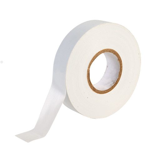 19mm x 33m White PVC Tape