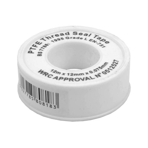 12mm x 12m PTFE Tape