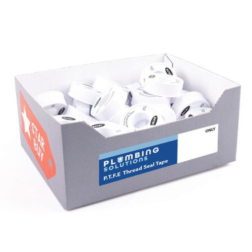 PTFE Tape, 21mm x 12m, Display Box