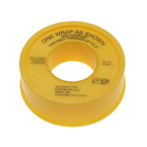 12mm x 5m Telex Flux Gas PTFE Tape