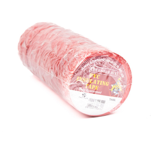 PVC Red Tape, Red M, 19mm x 20m Red