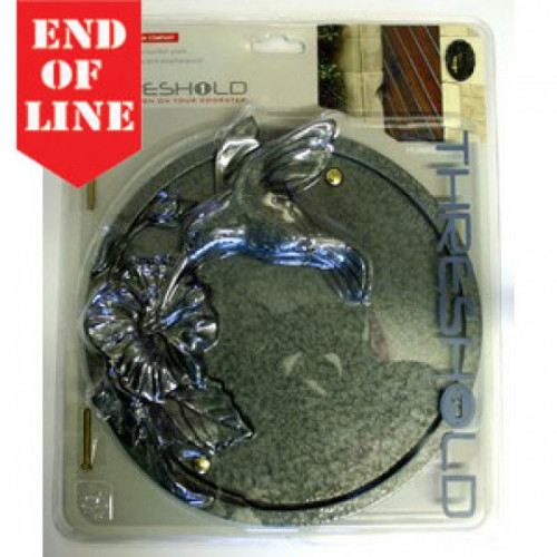 Pewter Hummingbird Plaque