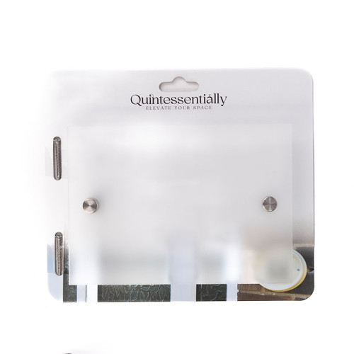 Small Glass Effect Retangle Plaque TC30