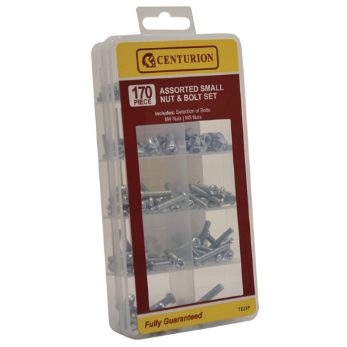 Centurion Small Nut and Bolt Set, Assorted